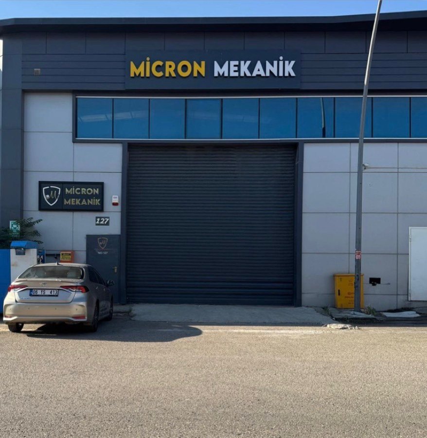 Micron Mekanik atölye cephesi, 127 numara